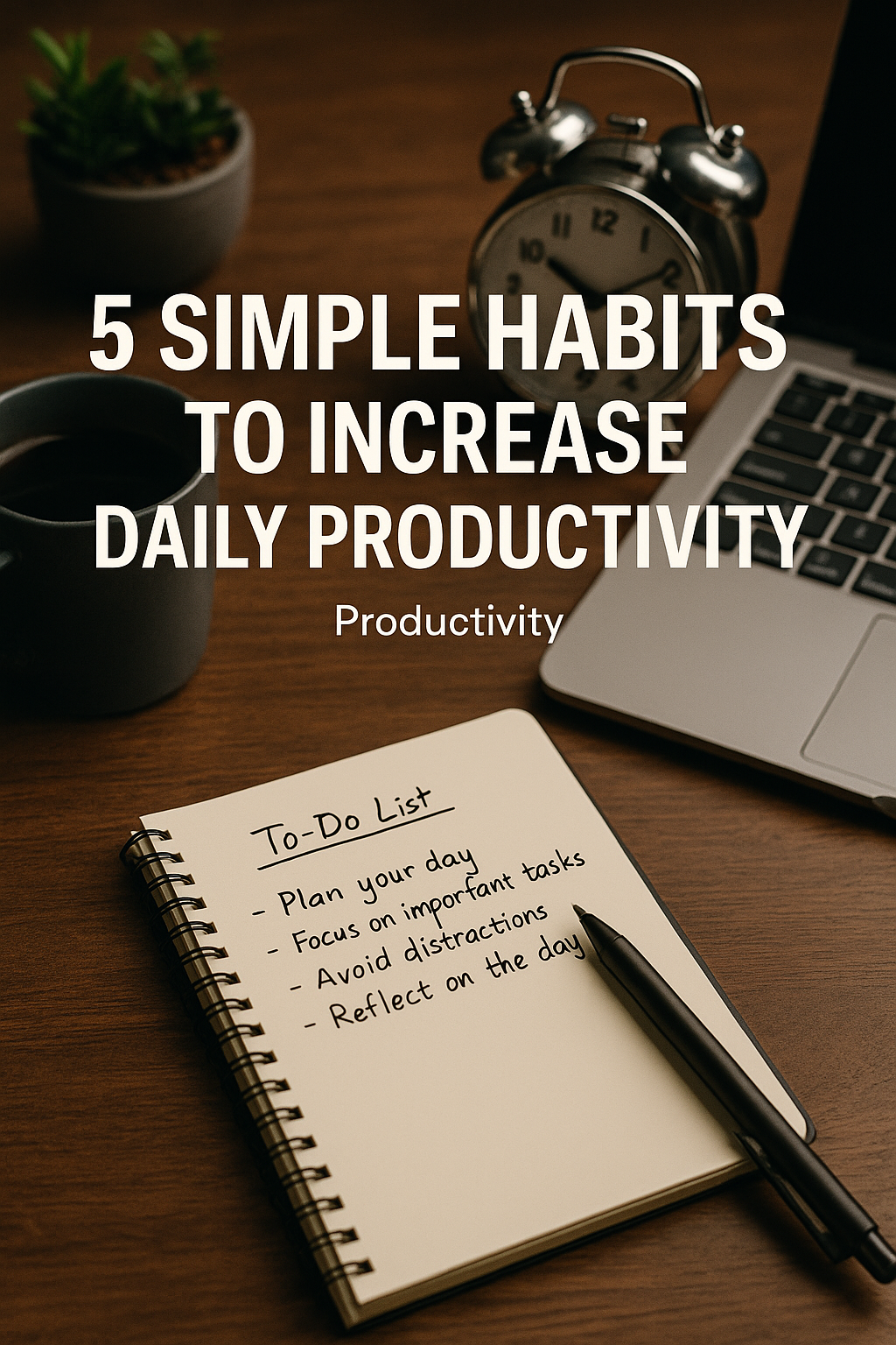 5 Simple Habits to Increase Daily Productivity