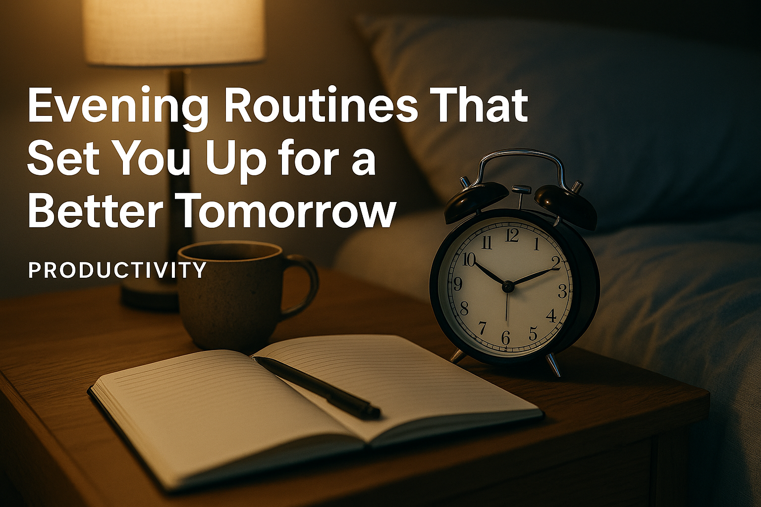 Evening Routines That Set You Up for a Better Tomorrow