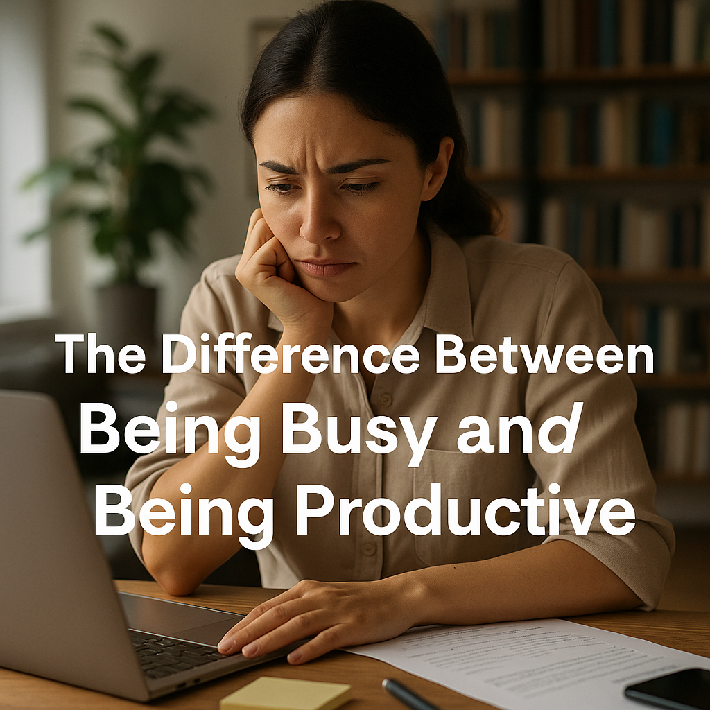 The Difference Between Being Busy and Being Productive